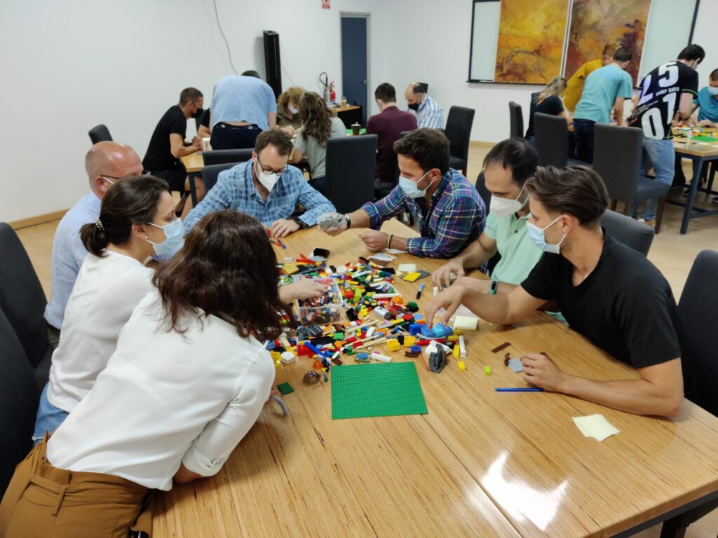 mission vision and values with Lego Serious Play